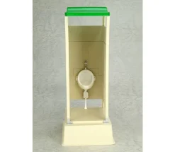 1/12 Scale Portable Toilet TU-R1S Mabell Original Miniature Model Series