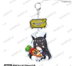 Umamusume Pretty Derby Mugyu Mini Acrylic Keychain vol.3 Manhattan Cafe